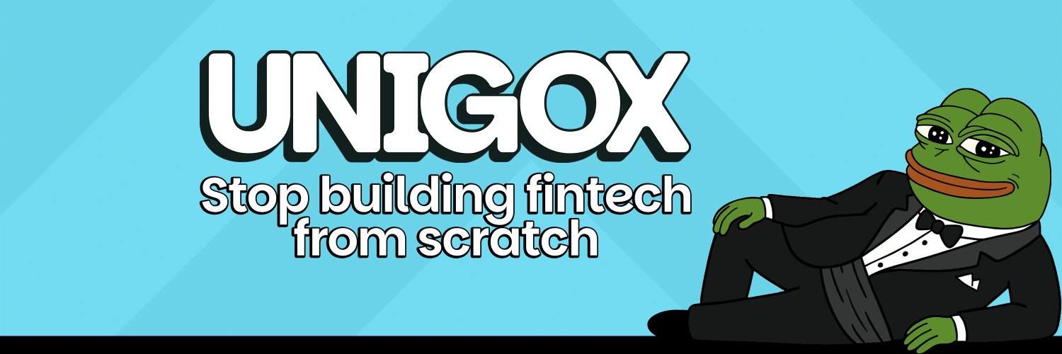 UNIGOX | Crypto-Fiat Infrastructure's banner