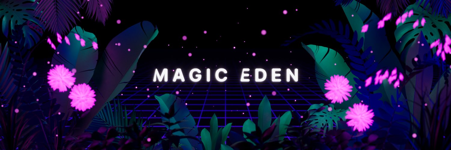 Magic Eden on SOL's banner