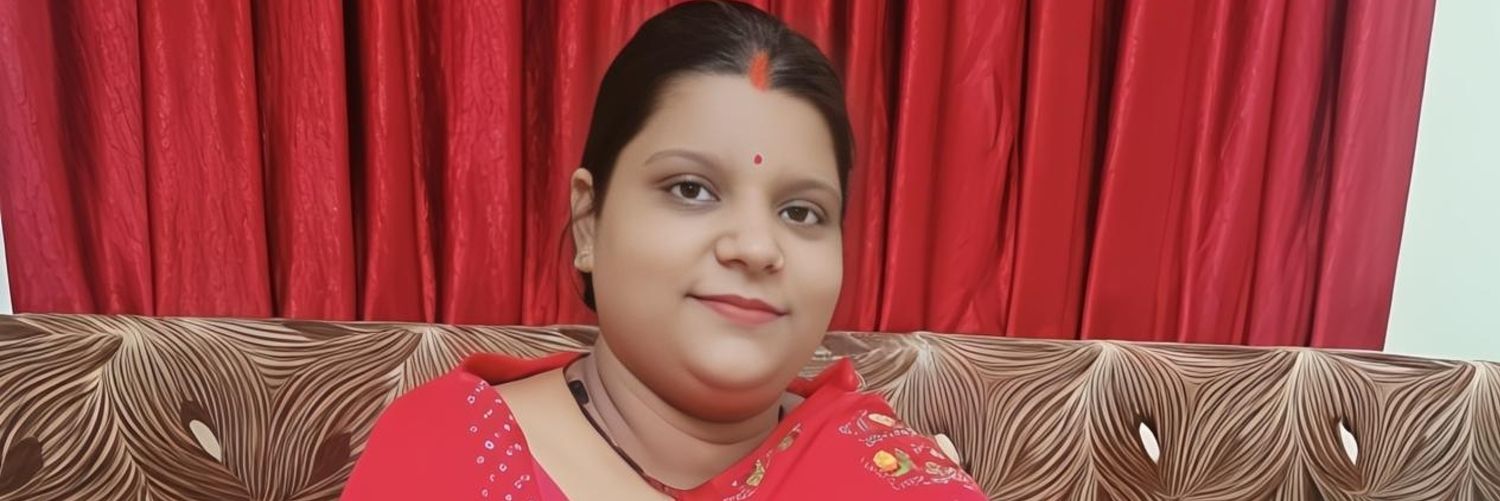 Priti Pandey's banner