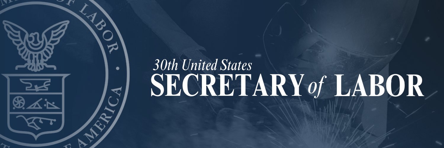 Secretary Lori Chavez-DeRemer's banner