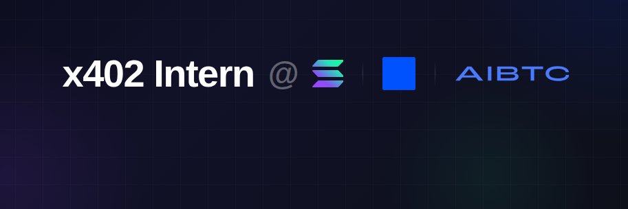 x402 Intern's banner