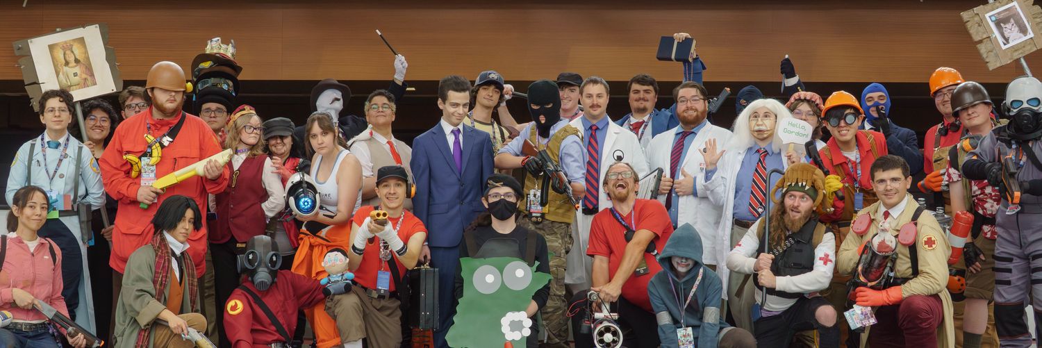 Mann Co. Cosplay Department's banner