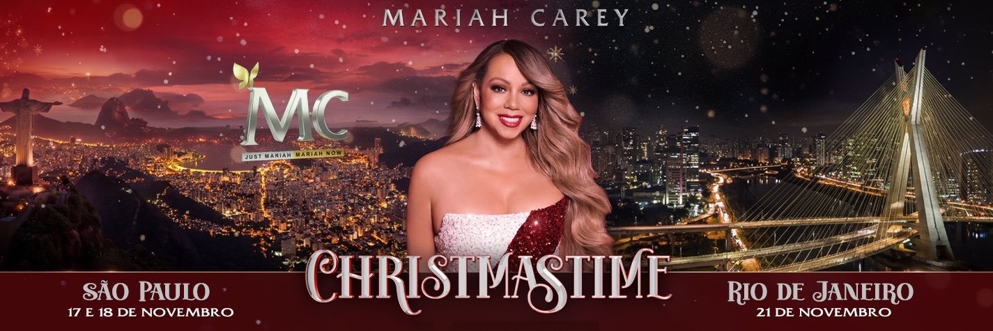 Mariah Carey Brasil - Mariah Now - Just Mariah's banner