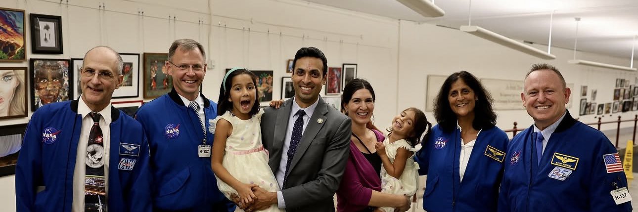Rep. Suhas Subramanyam (VA-10)'s banner