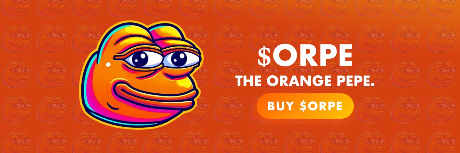 Orange Pepe's banner