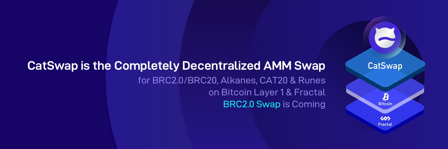 CatSwap | BRC2.0 Swap | BIP-420's banner