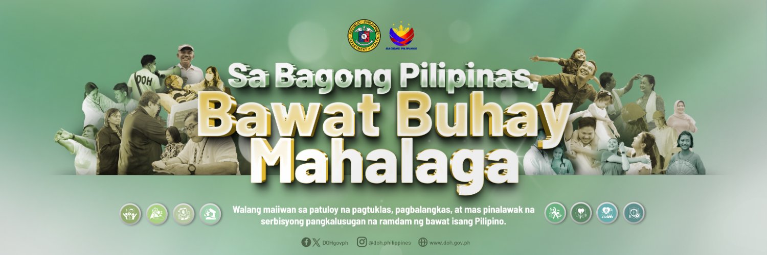 Department of Health Philippines's banner