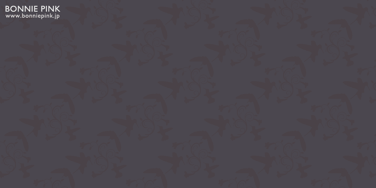 BONNIE PINK official's banner