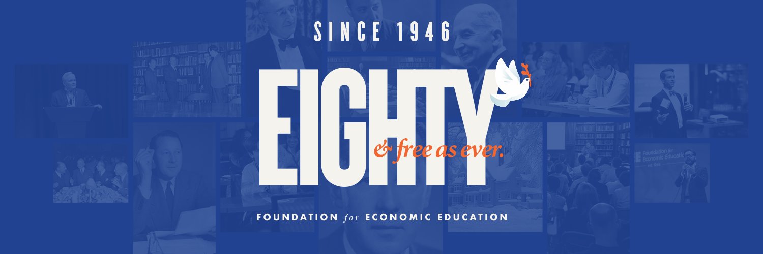 Foundation for Economic Education's banner
