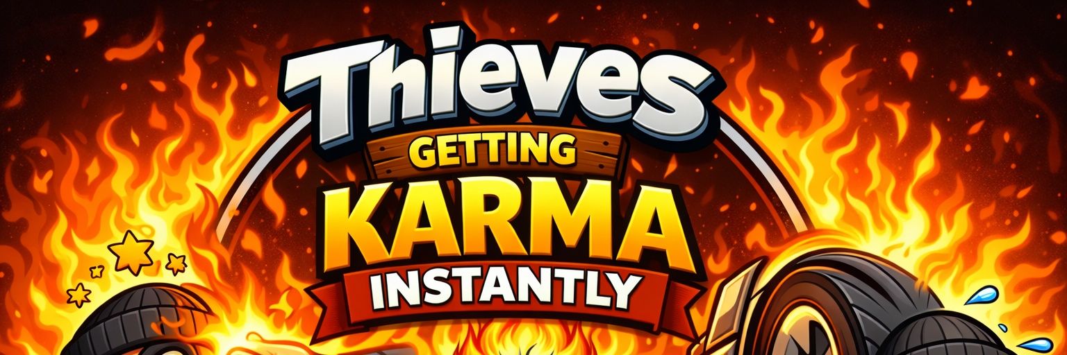 Thieves getting screwed's banner