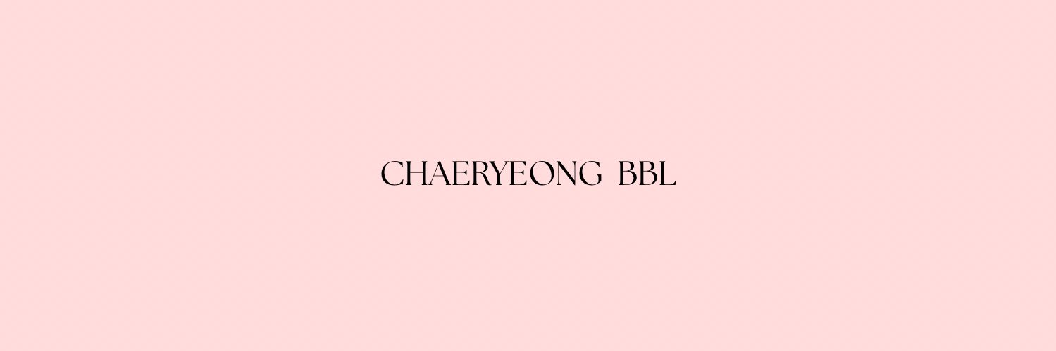 chaeryeong bbl 💭's banner
