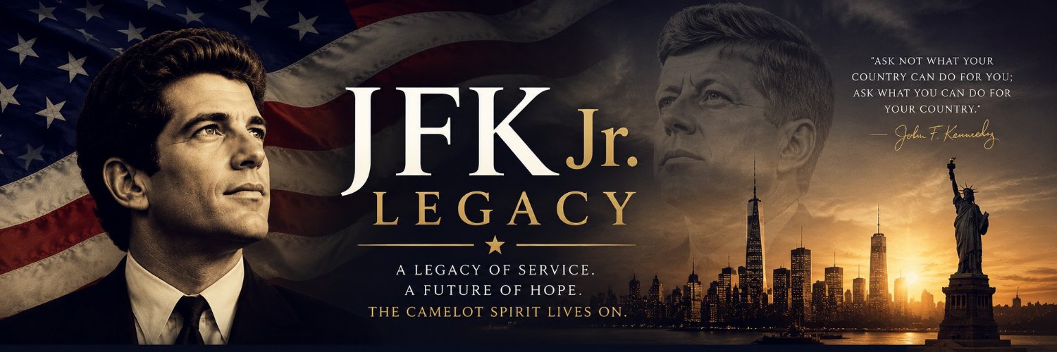 JFK Jr. Legacy's banner