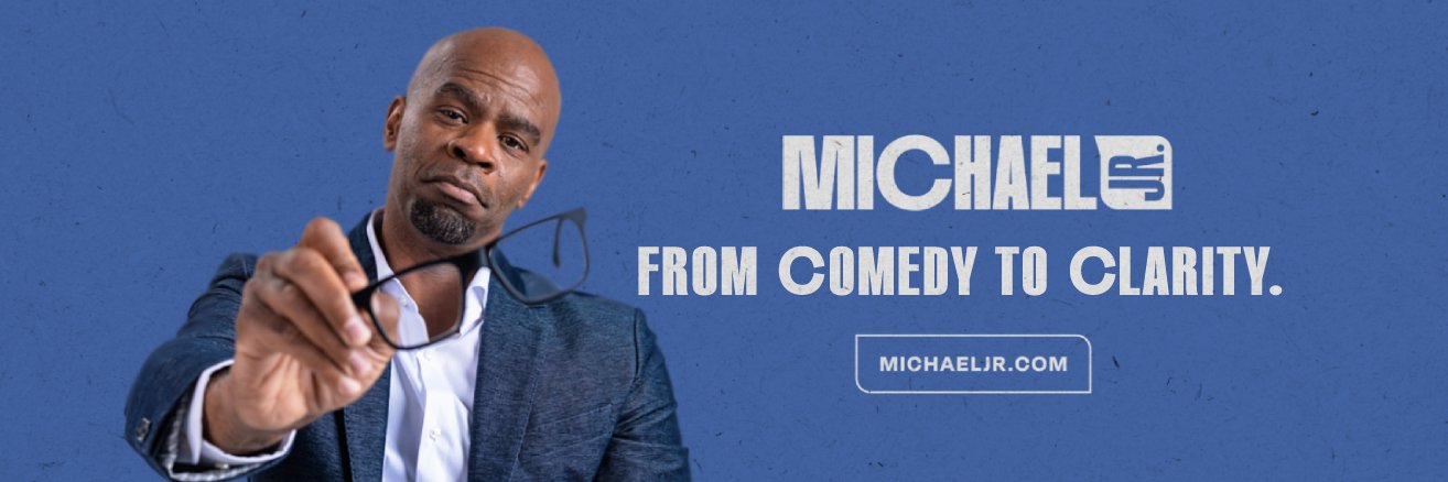 Michael Jr.'s banner