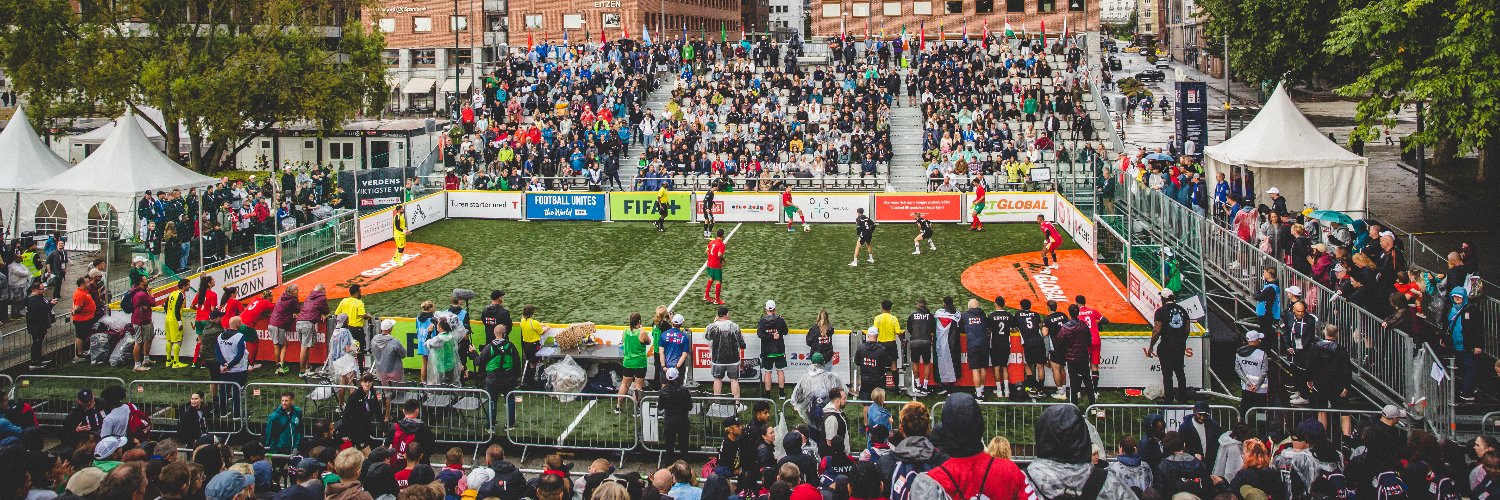 Homeless World Cup's banner