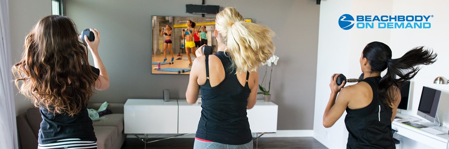 Beachbody's banner