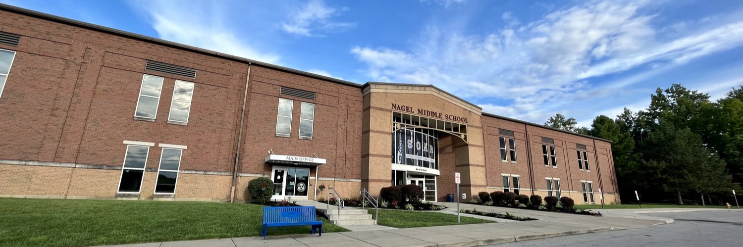 Nagel Middle School's banner