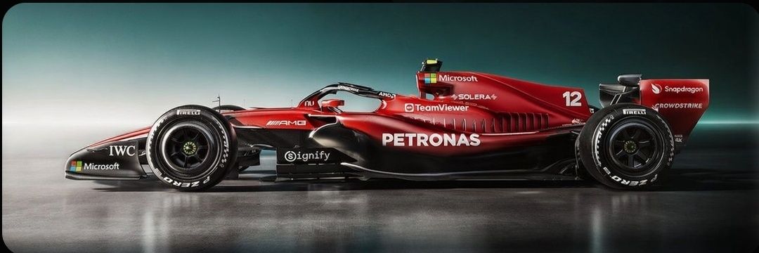 parody f1 kimi antonelli's banner