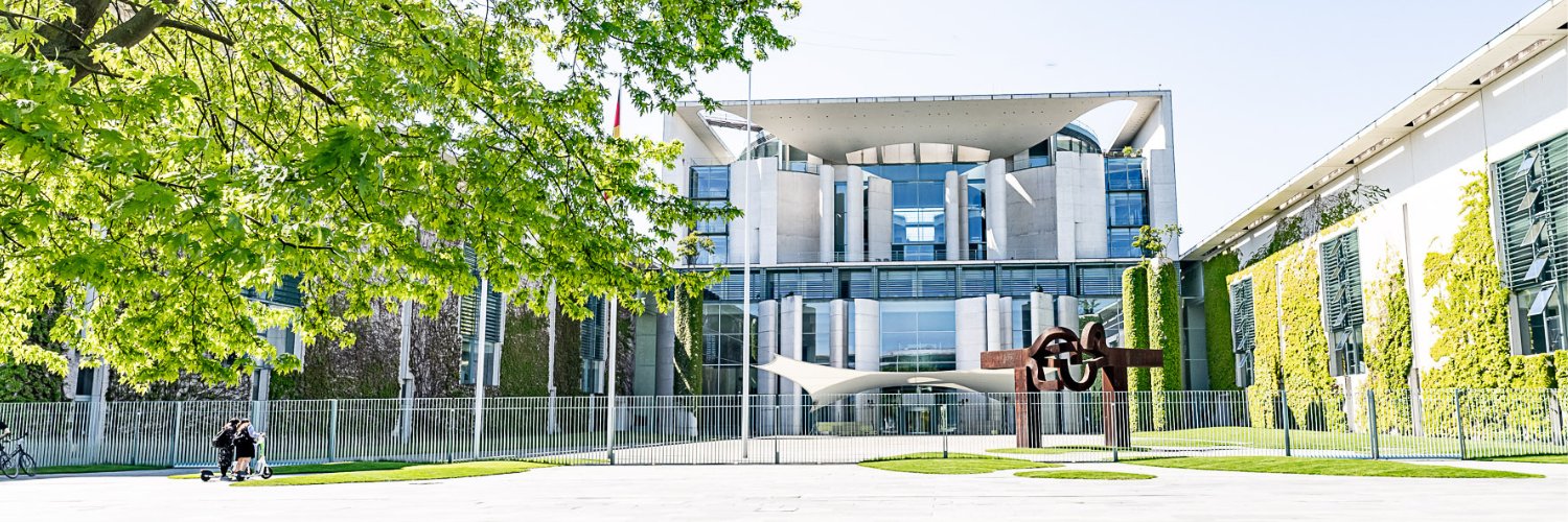 Bundeskanzler Parodie Friedrich Merz's banner