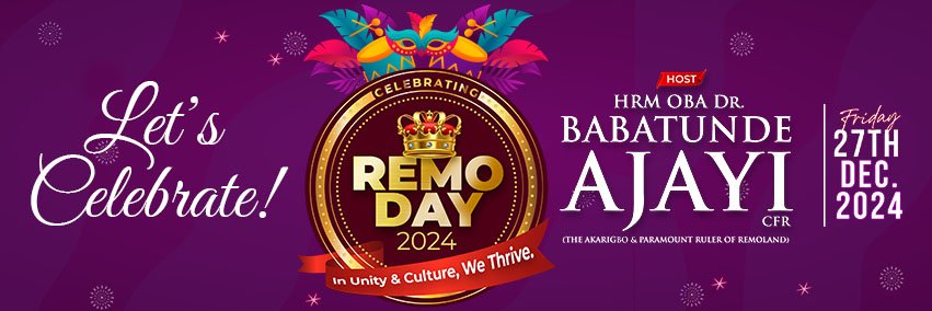 Remo Day Festival's banner
