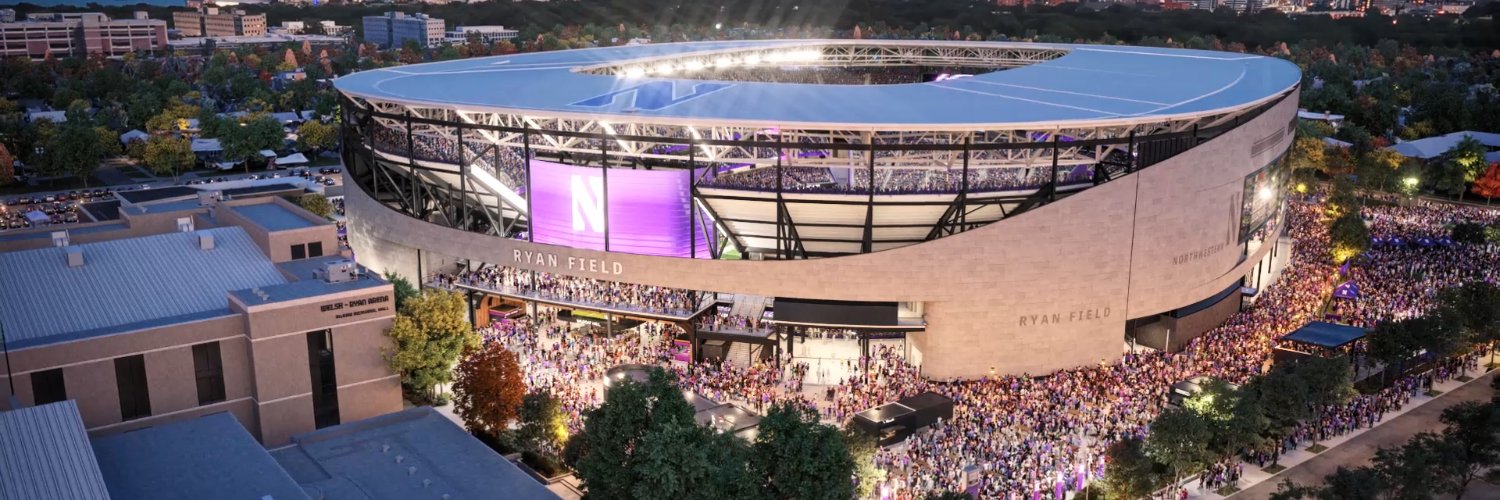 New Ryan Field's banner