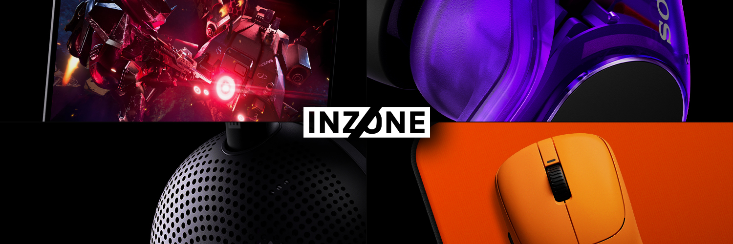 Sony | INZONE's banner