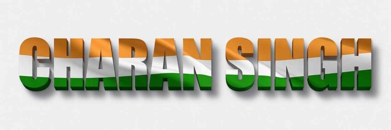 Charan Singh's banner