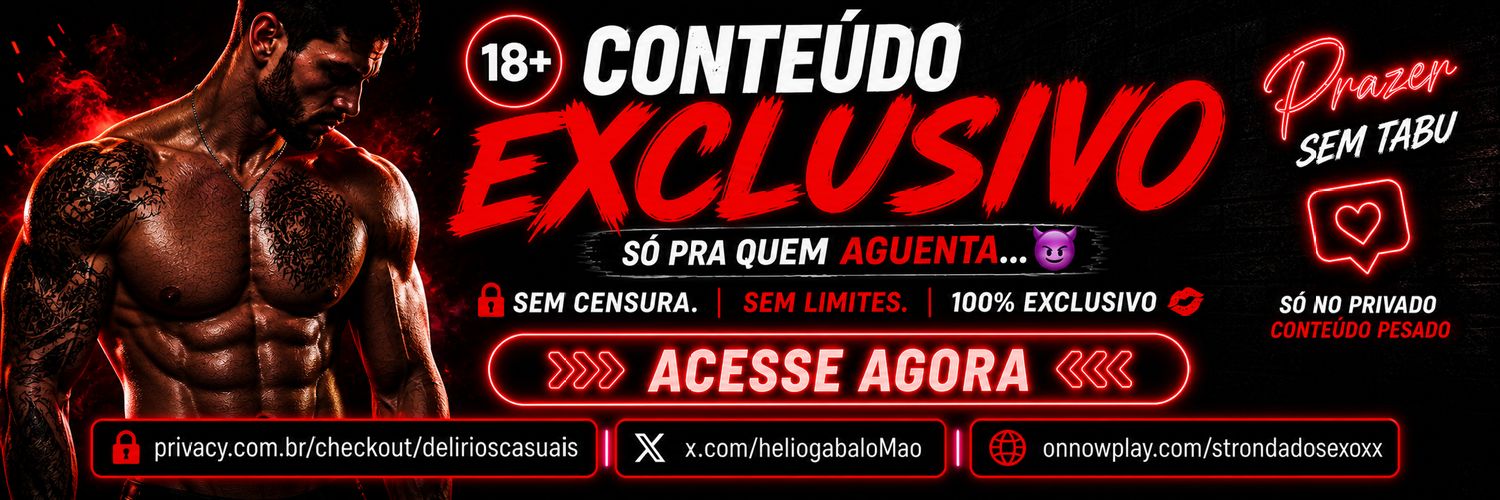 UBER E MASSO - DANADINHO DE MANAUS🔞🎦 5️⃣0️⃣ K's banner