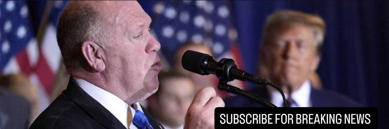 Commentary 🇺🇸 Tom Homan's banner