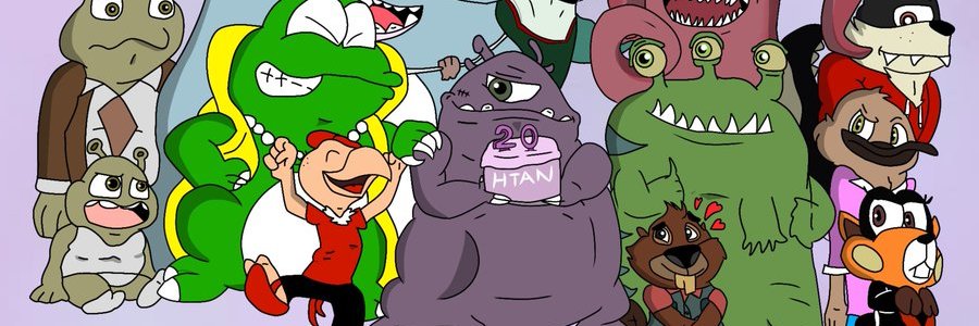 Hten the alien's banner
