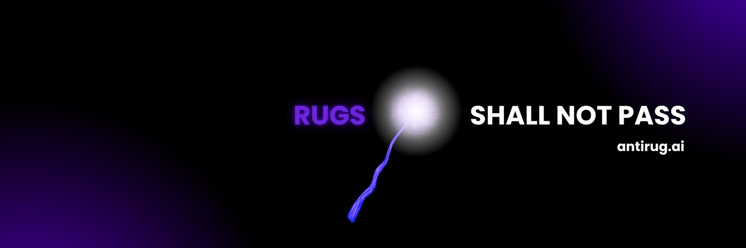 Anti Rug's banner
