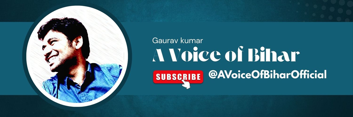 A Voice of Bihar's banner