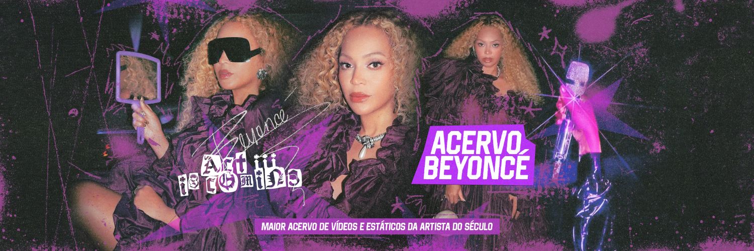 acervo beyoncé's banner