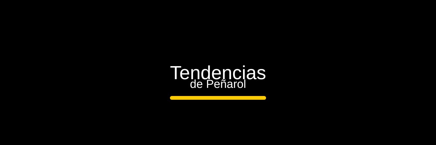 Tendencias de Peñarol's banner