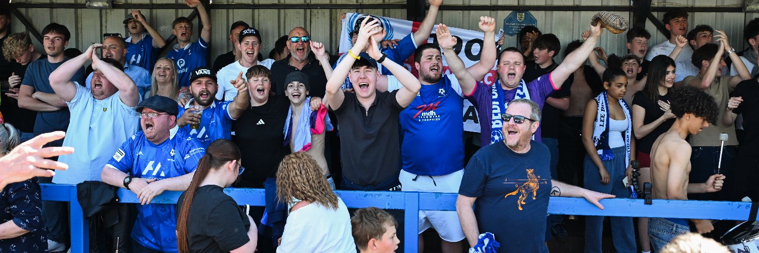Bedford Town FC's banner