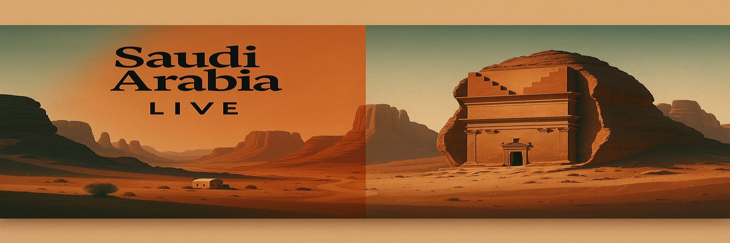 Saudi Live's banner