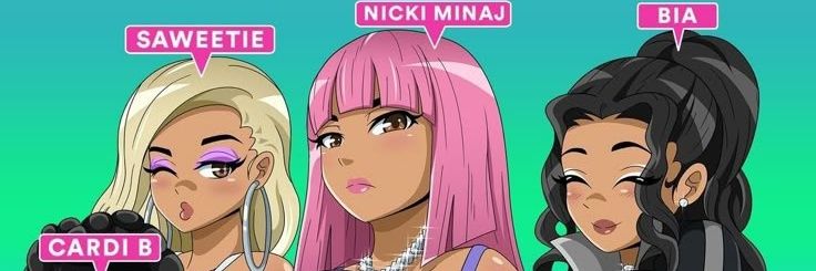 Female Hiphop stars's banner