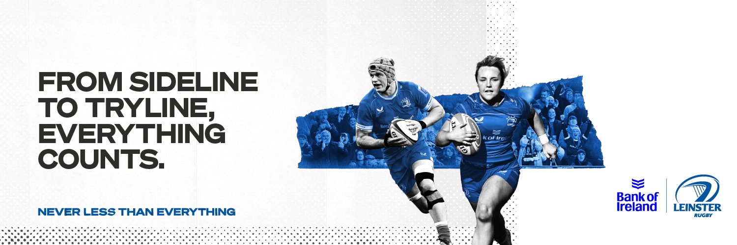 Leinster Rugby's banner