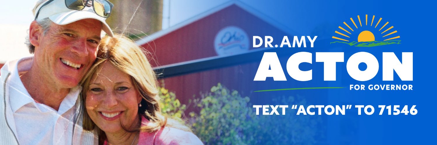Dr. Amy Acton's banner