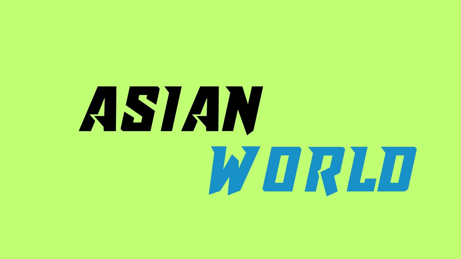 Asian World's banner