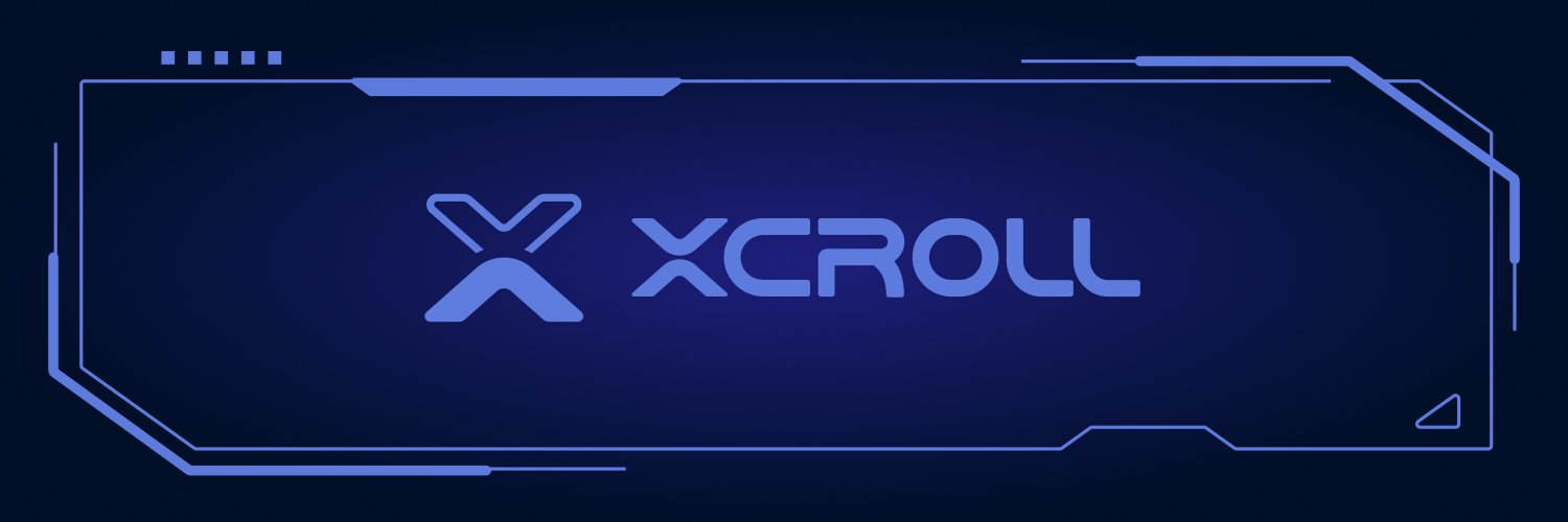 XCROLL's banner