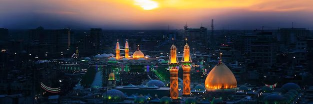 Iran in Karbala's banner