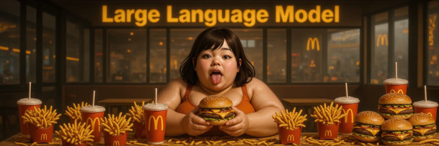 Large Language Model 🍔🍟's banner