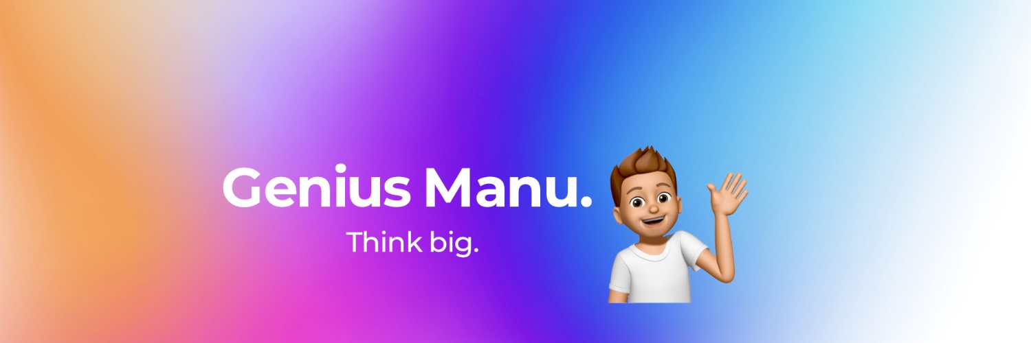 Manu 📱's banner