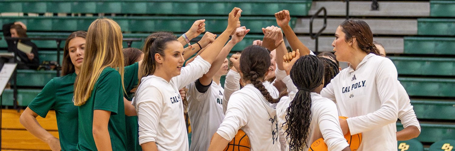 Cal Poly WBB's banner