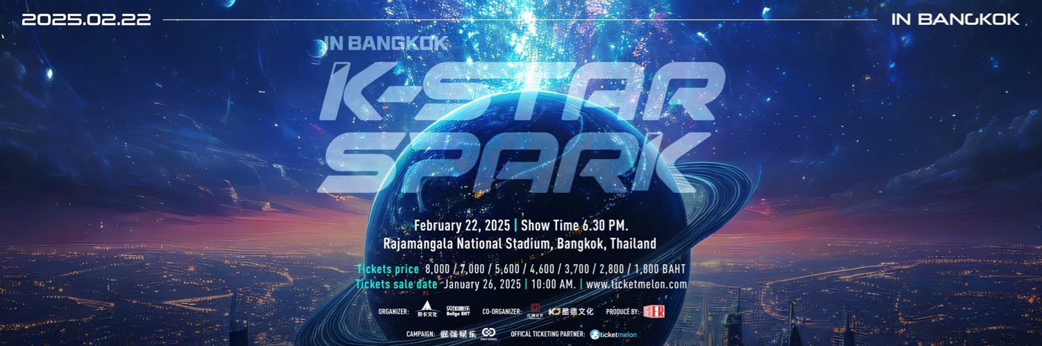 k-star spark in bangkok 2025's banner