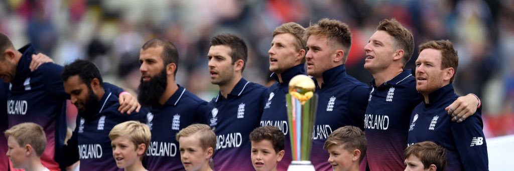 Eoin Morgan's banner