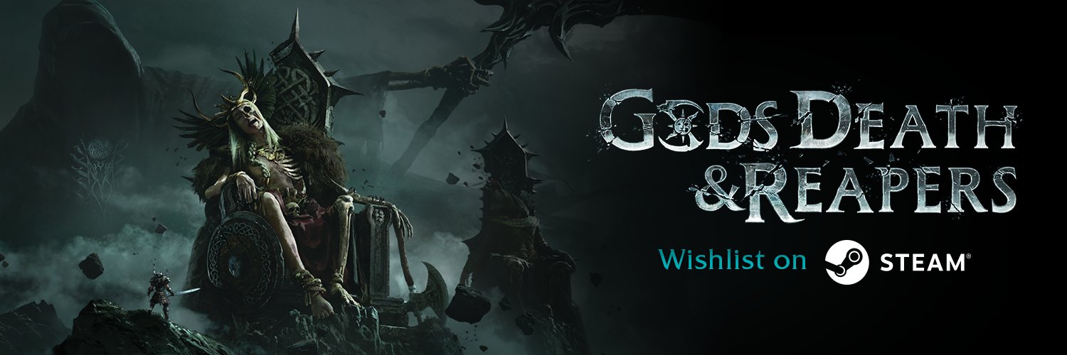 Gods, Death & Reapers - Wishlist on Steam! ⚔️'s banner