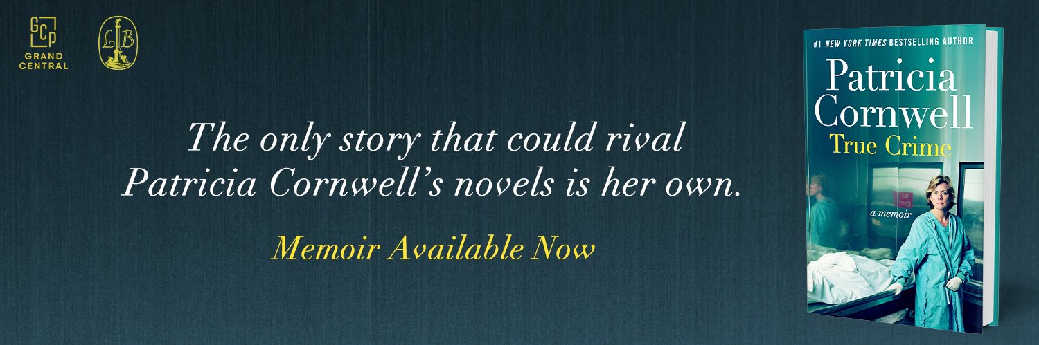 Patricia Cornwell's banner