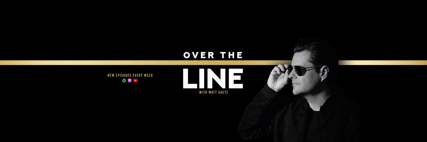 Over The Line Podcast's banner