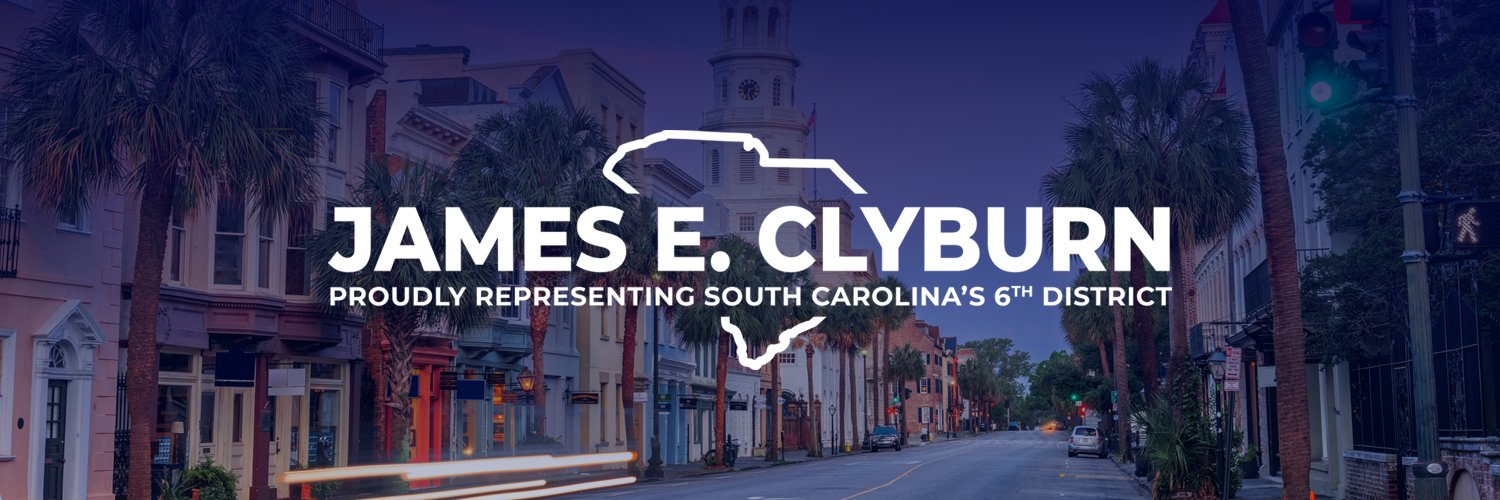 James E. Clyburn's banner